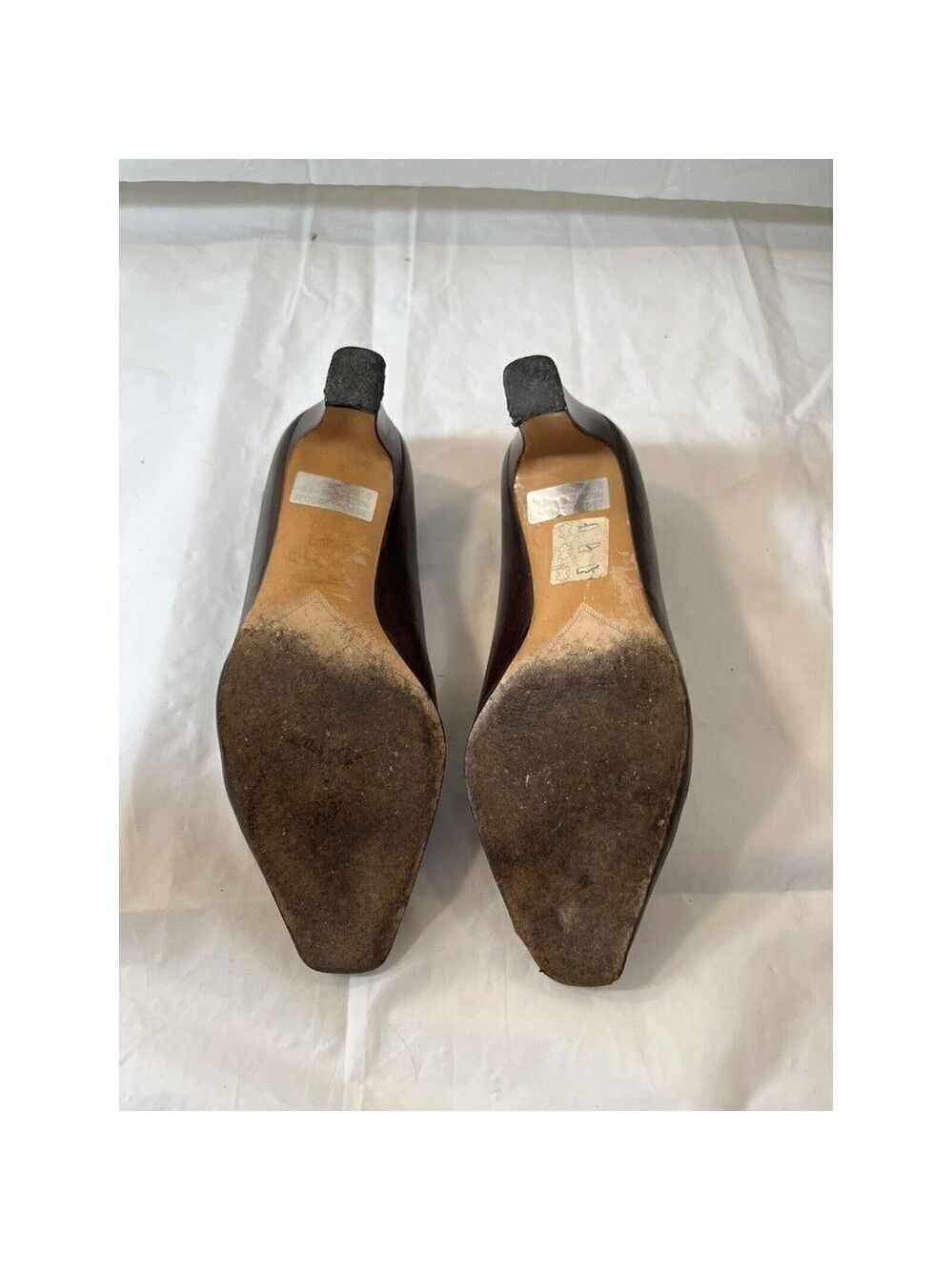 Bally Marggiore Leather pump brown Womens Size 5 - Picture 6 of 16
